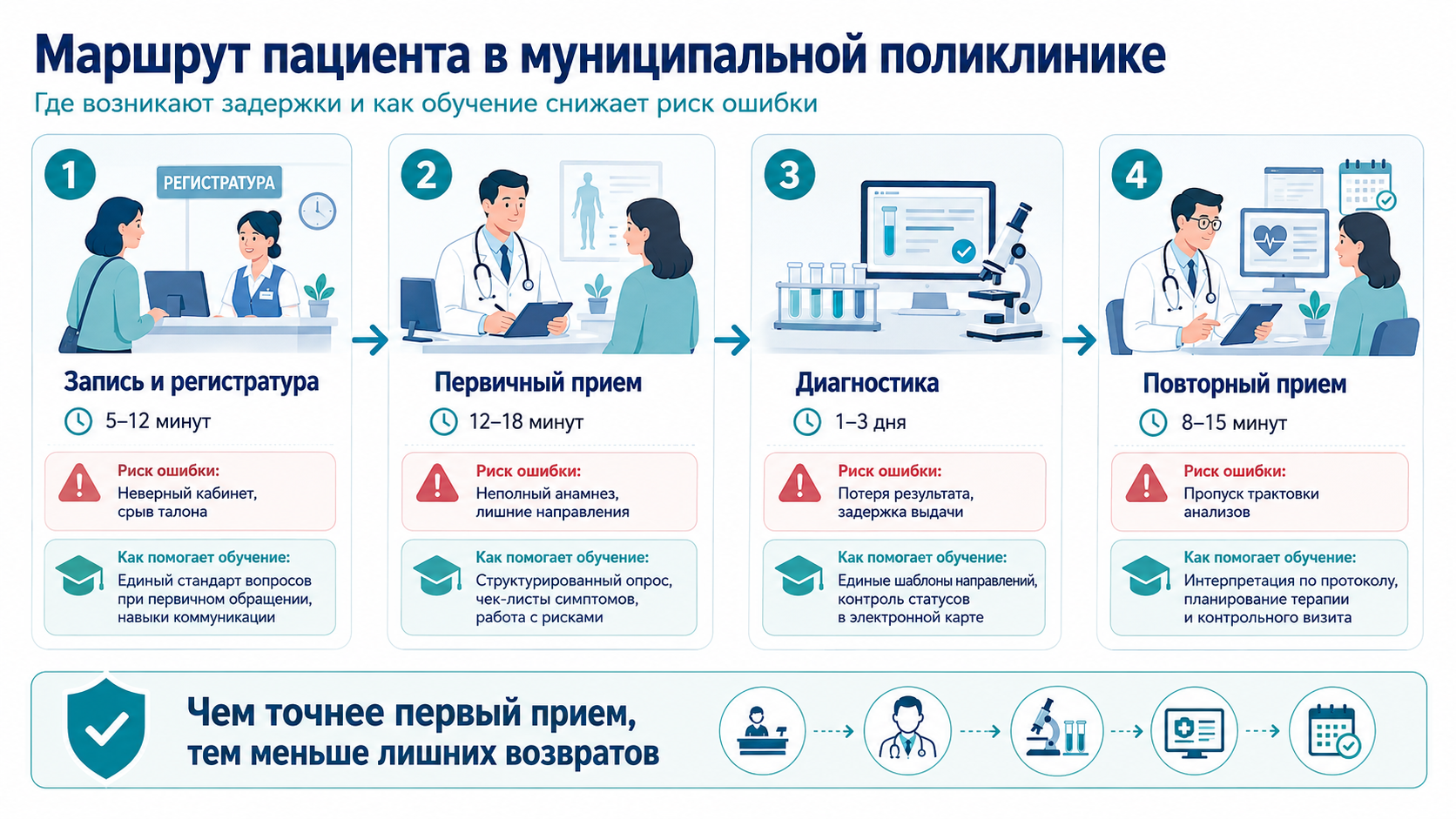 Как устроена муниципальная поликлиника